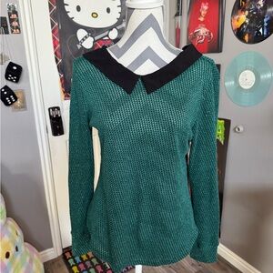 Women’s green blouse